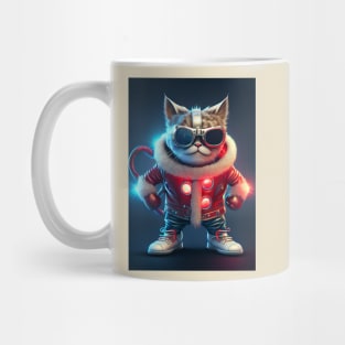 Cosmic Power Cat Mug